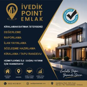 İvedik Point Emlak'tan Satılık ve Kiralık İş Yerleri